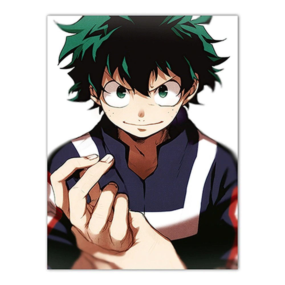 Японский постер, герои