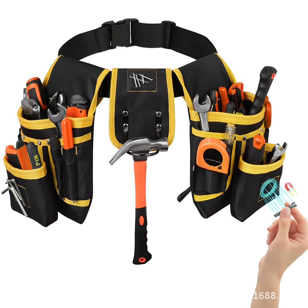 Belt, men's heavy magnetic storage bag