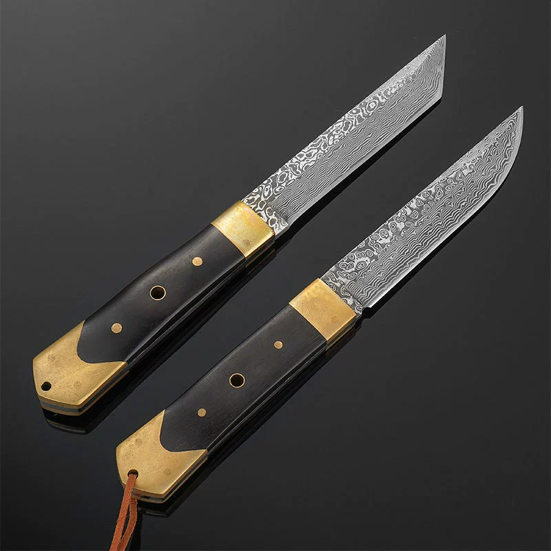 Outdoor fixed knife, high hardness, long-lasting sharpness, self-defense knife, outdoor survival knife, portable knife, tactical knife, fruit knife