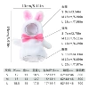 B46223 little white rabbit bird clothes