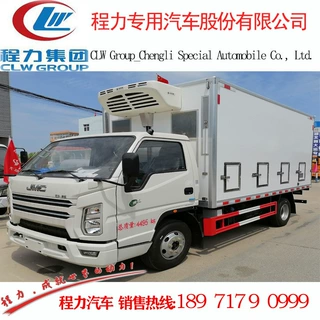 江铃鸡苗运输车价格 程力威牌CLW5040XCQJ6型雏禽运输车厂家图片