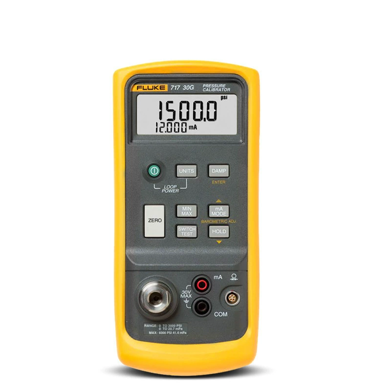 Калибратор давления серии Fluke Fluke-717, многофункциональный высокоточный калибратор, манометр F717