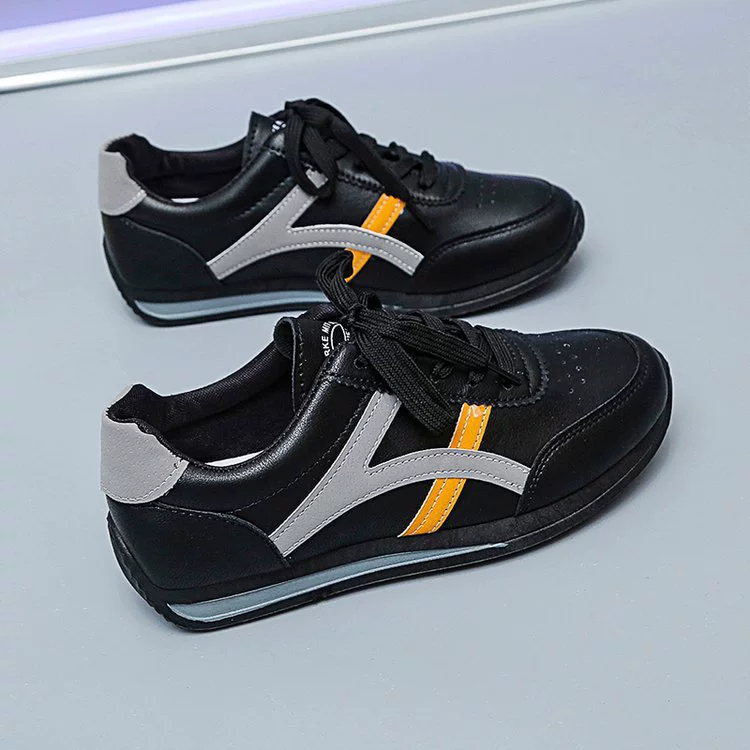 Внешняя торговля Обувь Гамана Женская мода дикая белая обувь Rhychao Корейская версия Спортивный досуг Бег Плоская Обувь Легкая