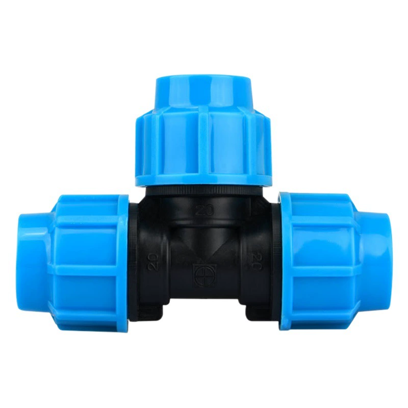 PE трубы быстрого соединения утолщенные фитинги соединения водопроводных труб Daquan быстроразъемные фитинги для труб 4 точки 6 точек прямой локоть тройник