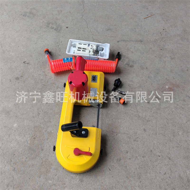 200型气动切割锯矿用钢轨切割机FDJ-120风动锯轨机锯条式矿用带锯
