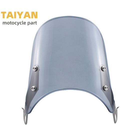 Retro Motorcycle Accessories Front Windshield CG25GN125 Harley Modification 5-7 Inch Windshield Panel Windscreen