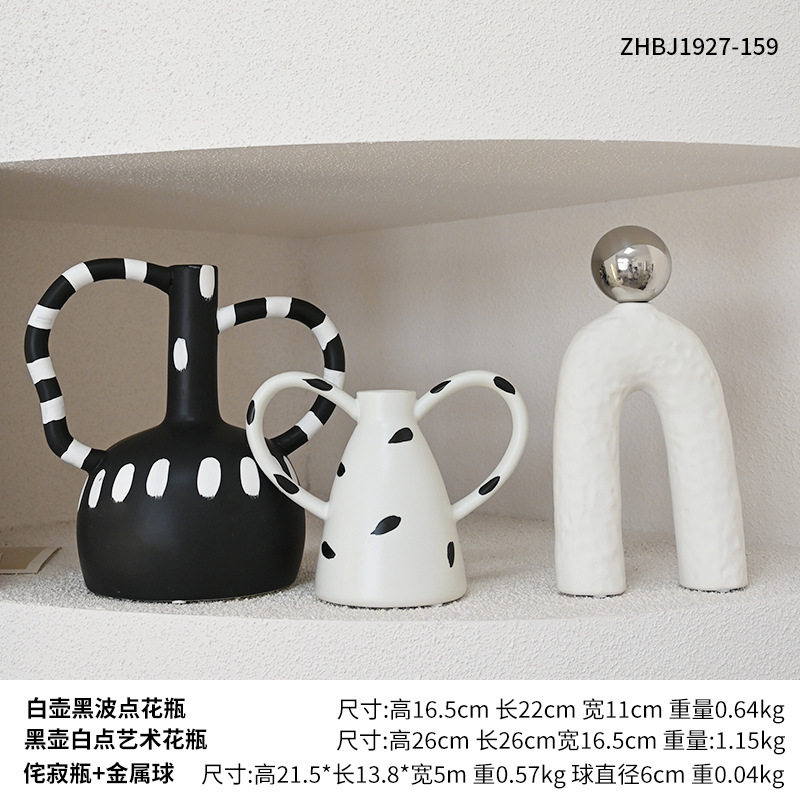 わびさびスタイルの抽象的な芸術的なソフト装飾品モダンなリビングルームのテレビキャビネットワインキャビネットニッチホームインテリア卸売|undefined