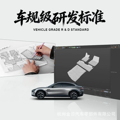 Injection-Molded Tpe Floor Mats, Modelə uyğun ayaqaltı