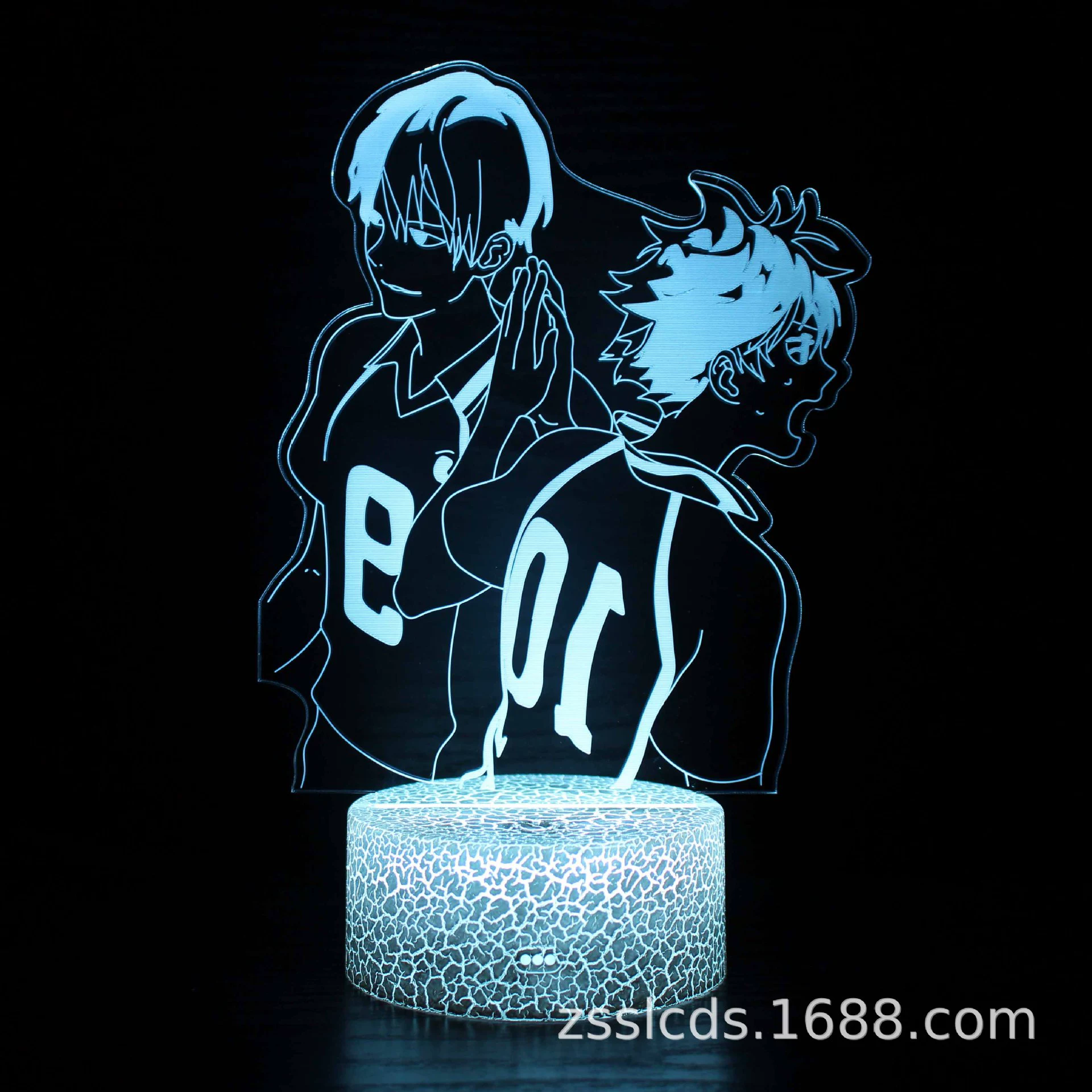 Н night light, (Cross-border trading), Sailor Moon, 3D, creative gift