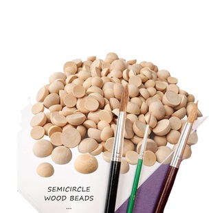 Cross -border semi -ball semi -craftsmanship is not completed, which is used for diyi craftsmanship in dwarf nose paint