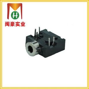 PJ-204 audio socket headset plug-in audio plug-in side plug audio input interface connector