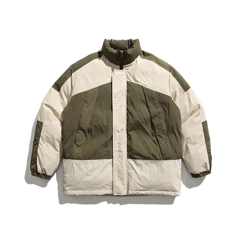 Winter Japanese retro keep warm down jacket
