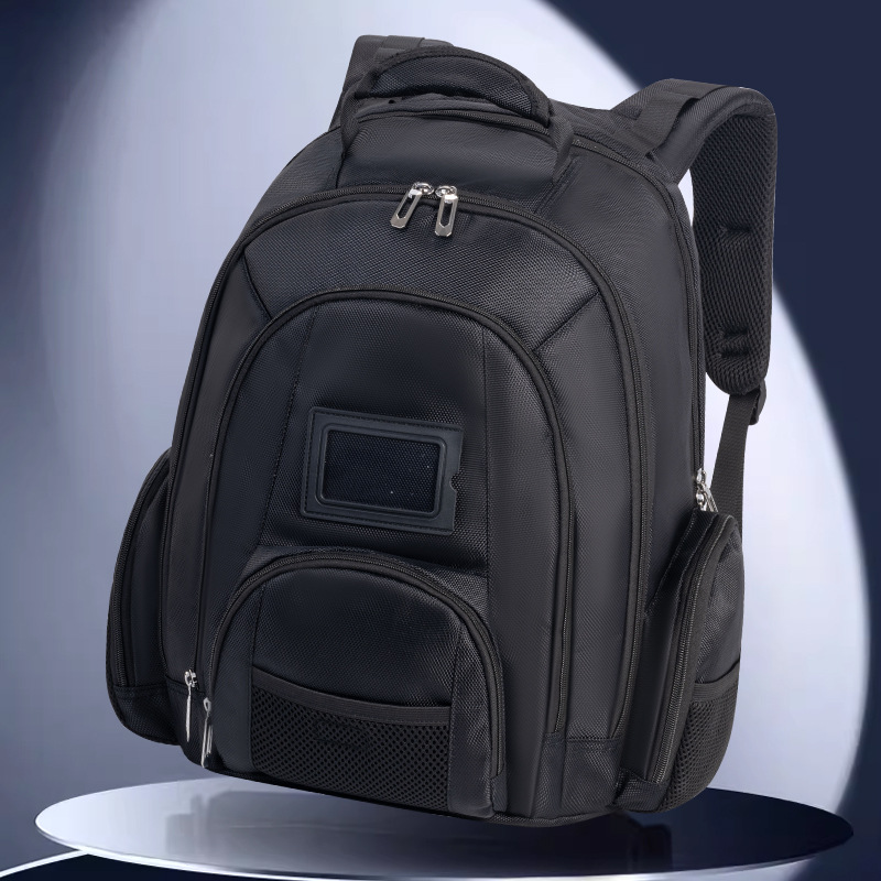 Mochila para Laptop de Tela de Oxford, Multicapa, Gran Capacidad, para Escuela y Viajes