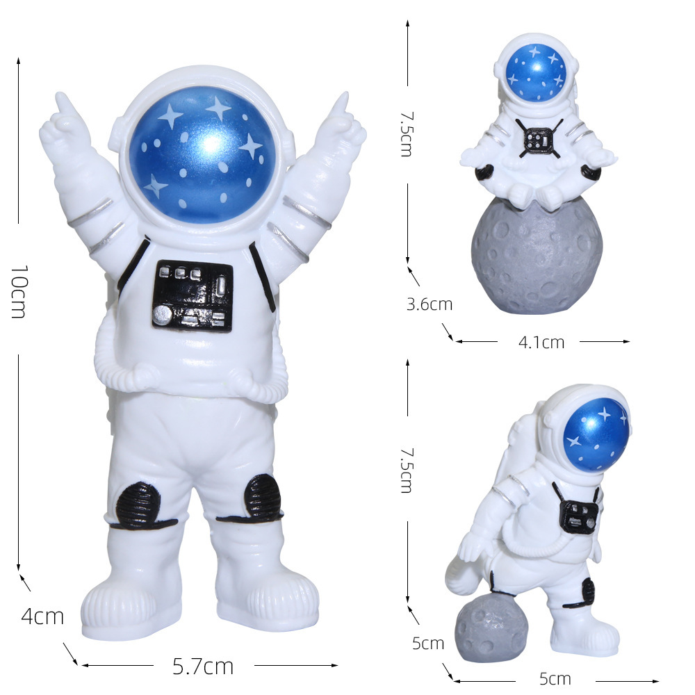 솔리드 우주 비행사 3종 세트 블루