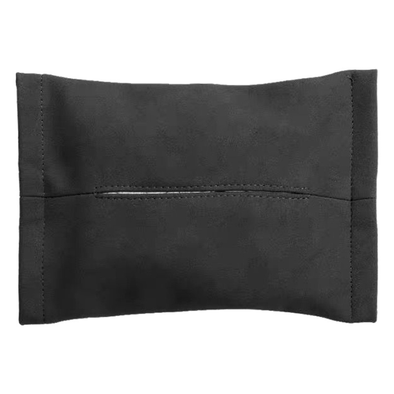 Caja del tejido del coche colgando multi-función apoyabrazos Silla de nuevo bolsa de tejido gamuza coche parasol caja de pañuelos