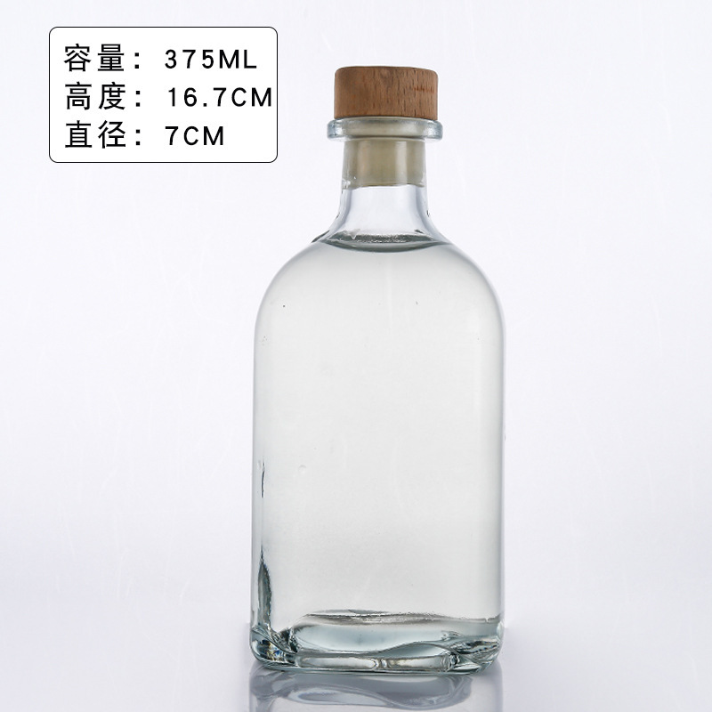 Botella de vino de fruta dulce de fábrica Beirui, botella de vidrio, botella de vino oolong, botella de vino multifuncional de fruta de ciruela verde, caja de regalo para mujeres