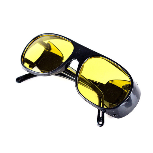 防护眼镜工业骑行防尘防风强化玻璃透明劳保平光镜打磨电焊镜2010