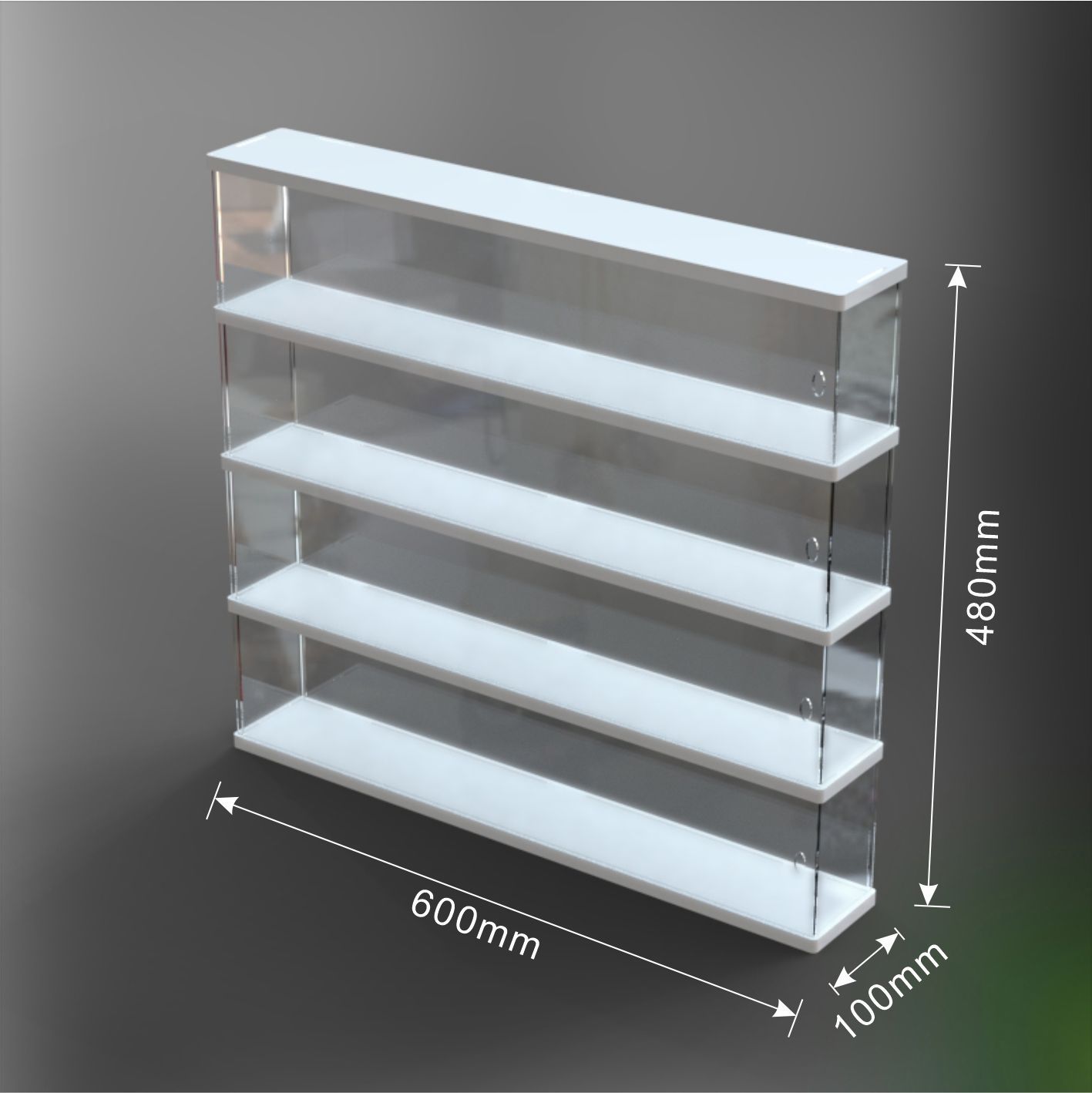 Caja ciega soporte de exhibición de almacenamiento burbuja caja de exhibición mate acrílico brucco bloque de construcción hombre Ultraman pantalla hecha a mano