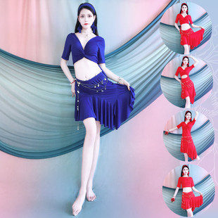 Belly Dance 2025 New Suit Women's Practice Clothes Oriental Dance Clothes Beginners Summer Practice Skirts for Kidsren