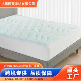 亚马逊wish夹棉绗缝床笠单件床罩床护垫床垫套跨境笠高床垫保护罩
