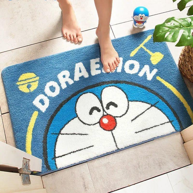 Cartoon imita alfombra de cachemira inodoro absorción de agua alfombra antideslizante en el hogar fábrica de alfombra de absorción de agua al por mayor