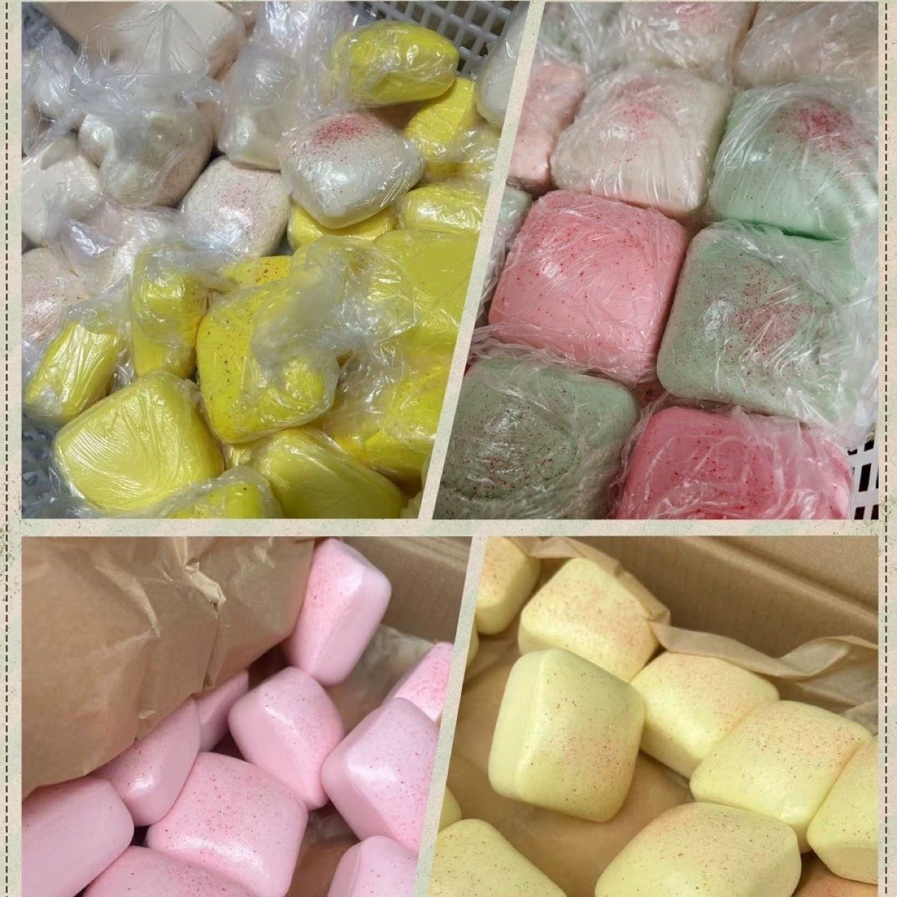 Липкий маленький квадрат медленно отскочил мокрый, мягкая липкая рука сосет пальцы, распаковывает игрушки, дешевая распаковка и щепотка, оптовая продажа