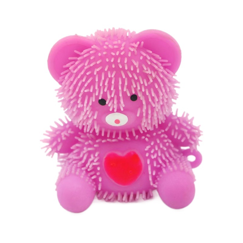 Puestos infantiles harina amor oso peludo regalos jardín de infantes regalos estudiantes de primaria recompensan juguetes puestos productos