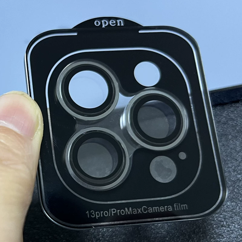 Camera Lens Protector (Apple) iPhone 17 / 17 Pro Max Compatible, Metal Ring, Geolocation Function