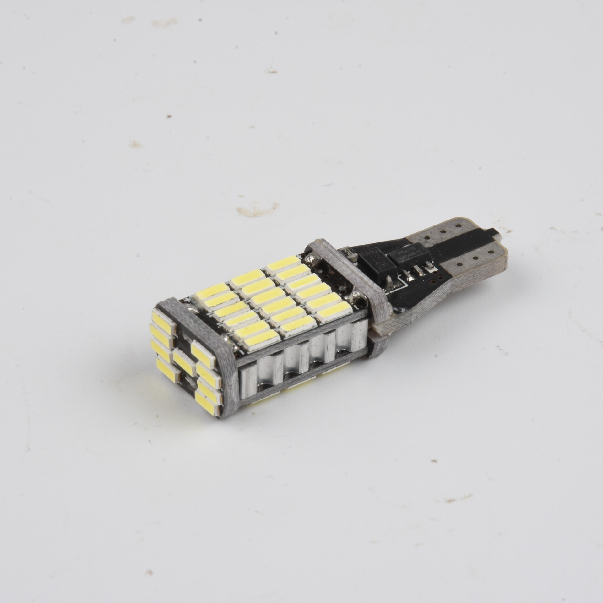 Luz de marcha atrás del coche T15 4014 45smd decodificación electrodeless resaltar marcha atrás luz señal CANbus luz de freno