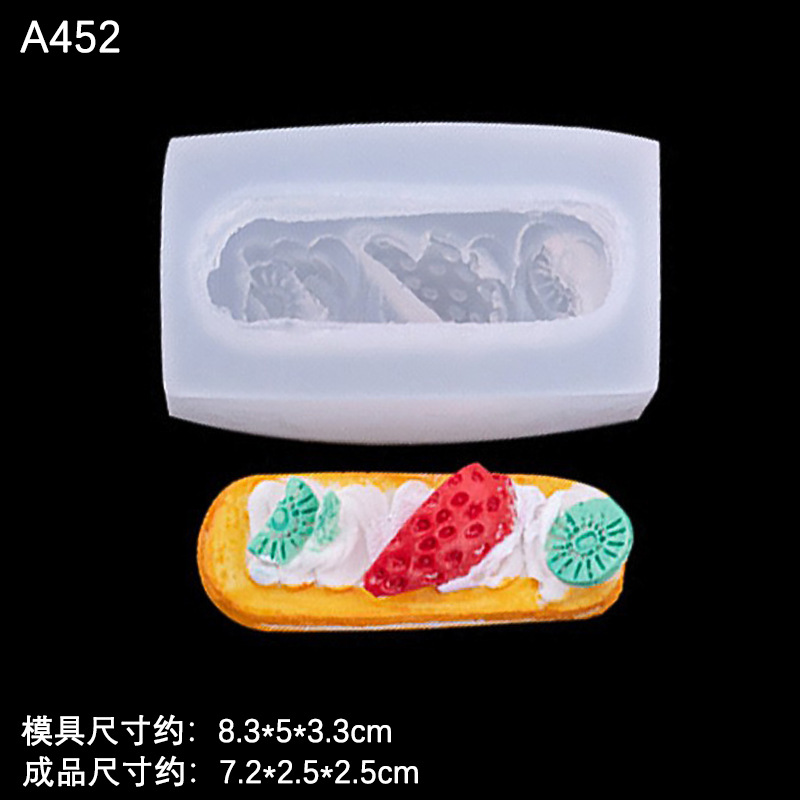 Pastel de postre hamburguesa perro caliente simulación silicona molde epoxi arcilla jabón hecho a mano aromaterapia Fondant chocolate