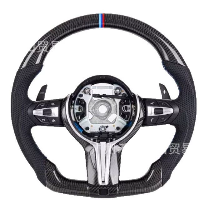 Заводской руль для тюнинга BMW серий 1/2/3/4/5/6/7, подходит для X1 X2 X3 X4 X5 X6, карбоновая отделка
