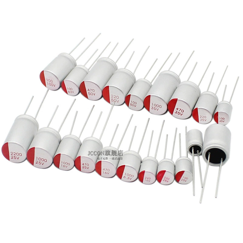 Factory direct supply solid capacitance 6.3/16/25/35V100/220/470/560/680/820/1000UF