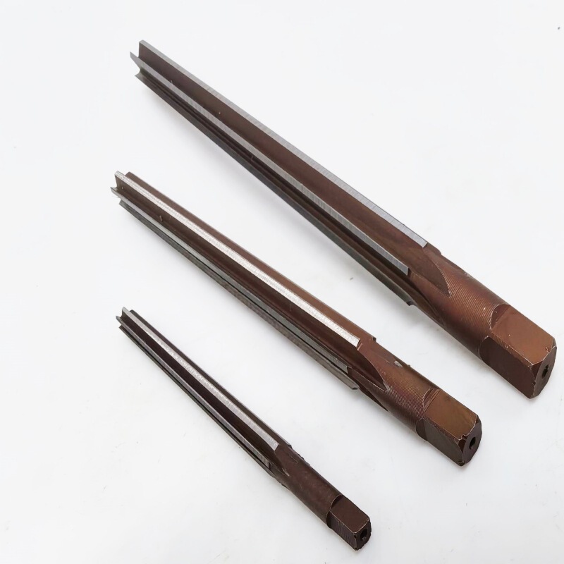 1:50 Tapered Reamer with Straight Shank, High-Speed Steel Hand Tapered Reamer 3-4-5-6-8-10-12-14-16, Tax Included