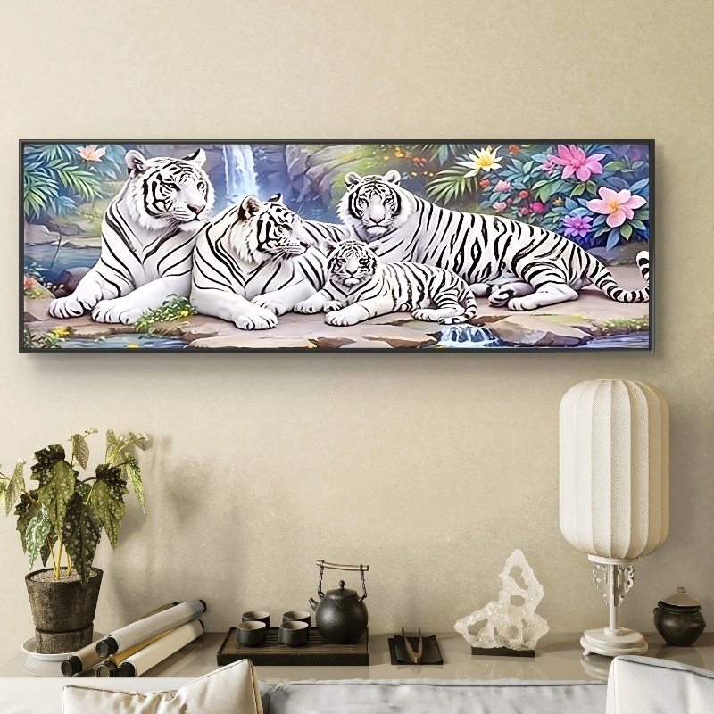 Transfronterizo Amazon pintura de diamantes fábrica de explosión venta directa pintura de diamantes DIY paisaje decoración pintura colgar paquete de herramientas '