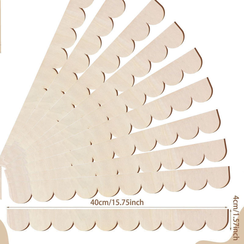 Cross-Border New Product Fan-Shaped Wooden Frame Decorative Trim for Home DIY Crafts, Wall Cabinet Frame, and Door Frame Decoration Cross-Border New Product Fan-Shaped Wooden Frame Decorative Trim for Home DIY Crafts, Wall Cabinet Frame, and Door Frame Decoration