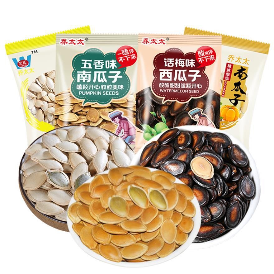 Mrs. Qiao series Independent packing melon seed Roasting dried food leisure time snacks wholesale