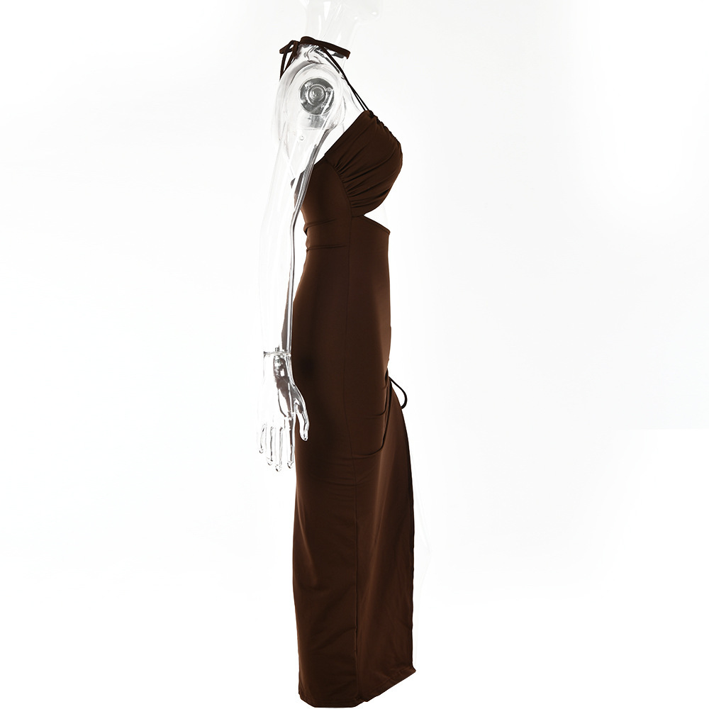 Elegant Halter Neck Dress 4