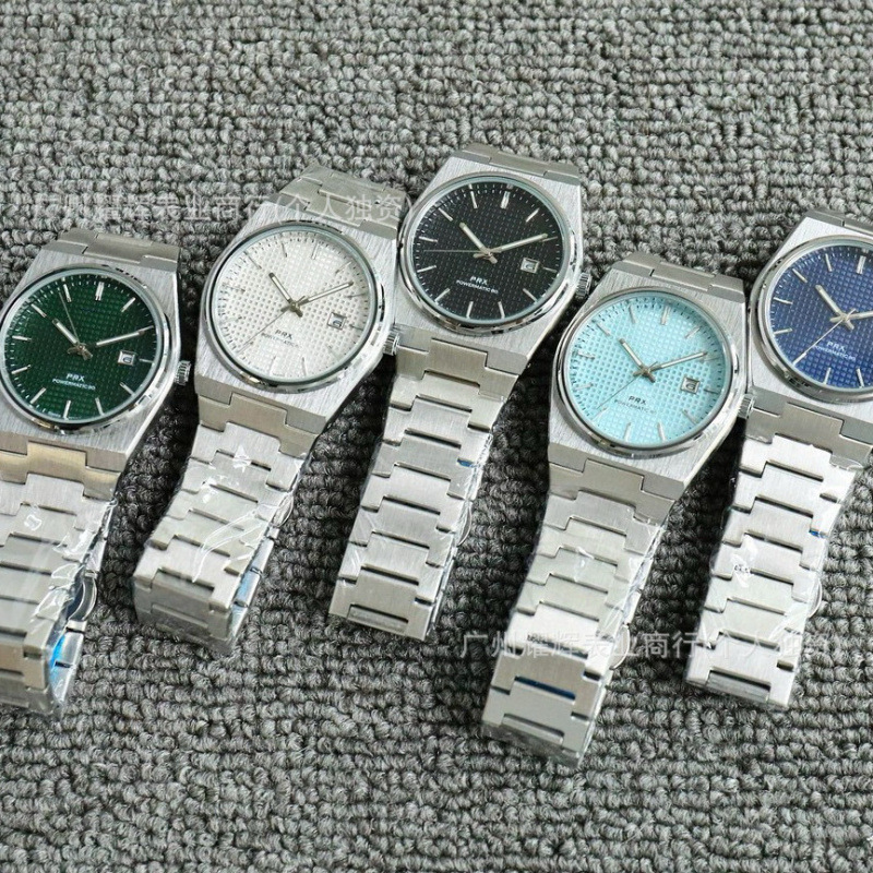 Popular Foreign Trade Tianjia Prx Series Quartz Mechanical Casual Couple Watches Simple Trendy Versatile Wristwatches Wholesale