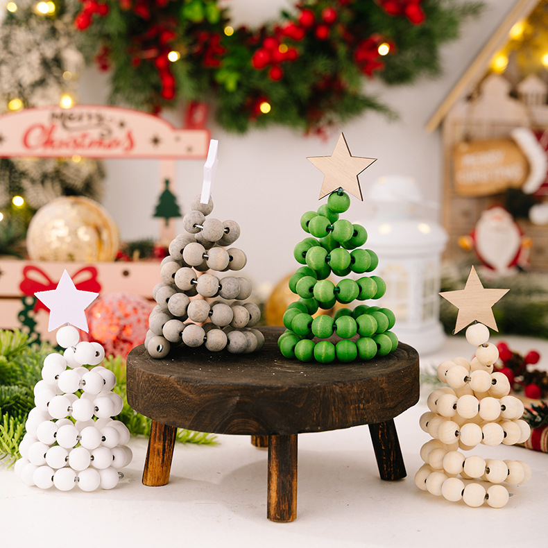 圣诞木珠圣诞树_09