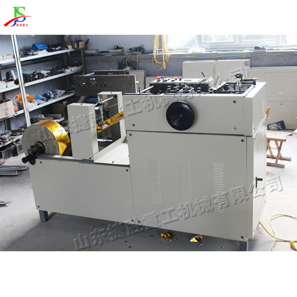 Máquina plegable automática de control numérico de oro y plata de oro y tambor plano de doble propósito para artículos funerarios y funerarios populares