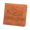 Short driver cover/skin feel brown color