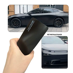 Axxpel avtomobil PET elektro-optik metal qara rəng dəyişən plyonka