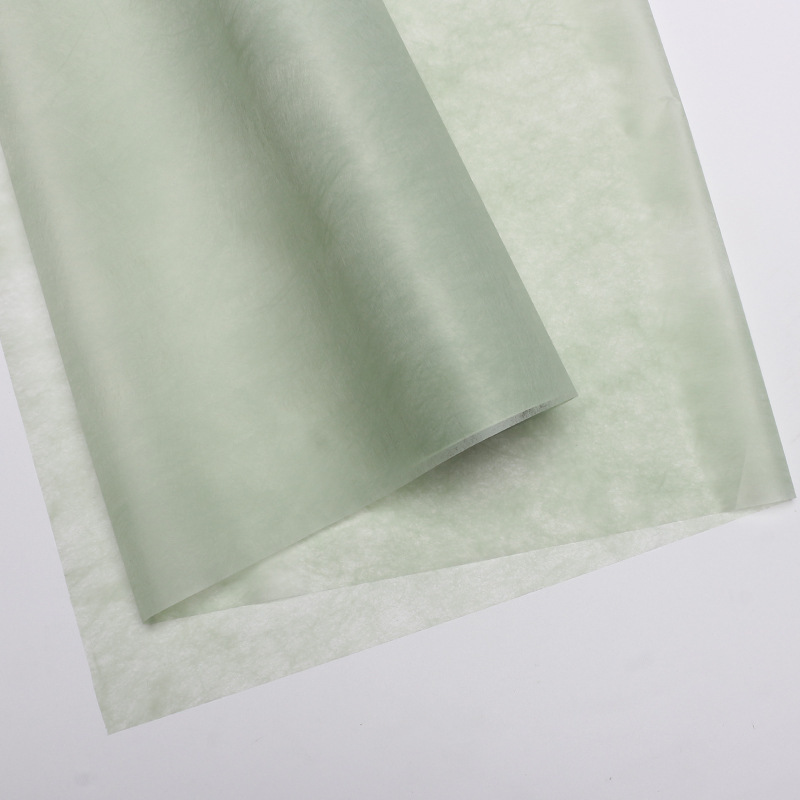 Extraíble leche algodón flor papel de embalaje Rosa material ramo floristería material floral forro al por mayor papel de algodón