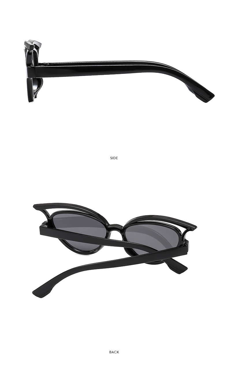 45g Weight Full Frame Glasses Structure Sunglasses Classification PC, UV400 Protection Lens Material Cat Eye Glasses Style Travel, Party Occasion Solid Color Pattern All Seasons Season Women's Gender Sweet, Classic Style Style Sweet Classic Style Solid Color PC UV400 Protection Cat Eye Full Frame Kids Sunglasses 9