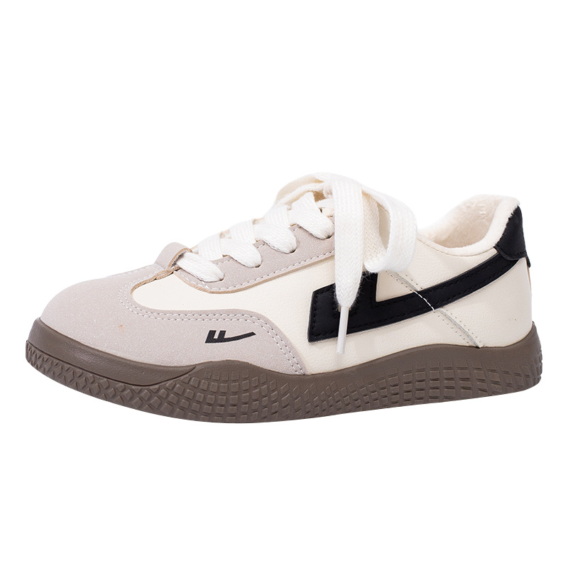 Zapatos de entrenamiento alemán estilo universitario amarillo jengibre zapatos casuales de suela suave para estudiantes nuevos zapatos bajos de todo fósforo para mujeres