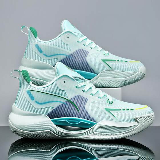 Support ciphertext generation basketball shoes men's and women's high-top mesh sneaker sports students primary and secondary school students shock absorption running shoes