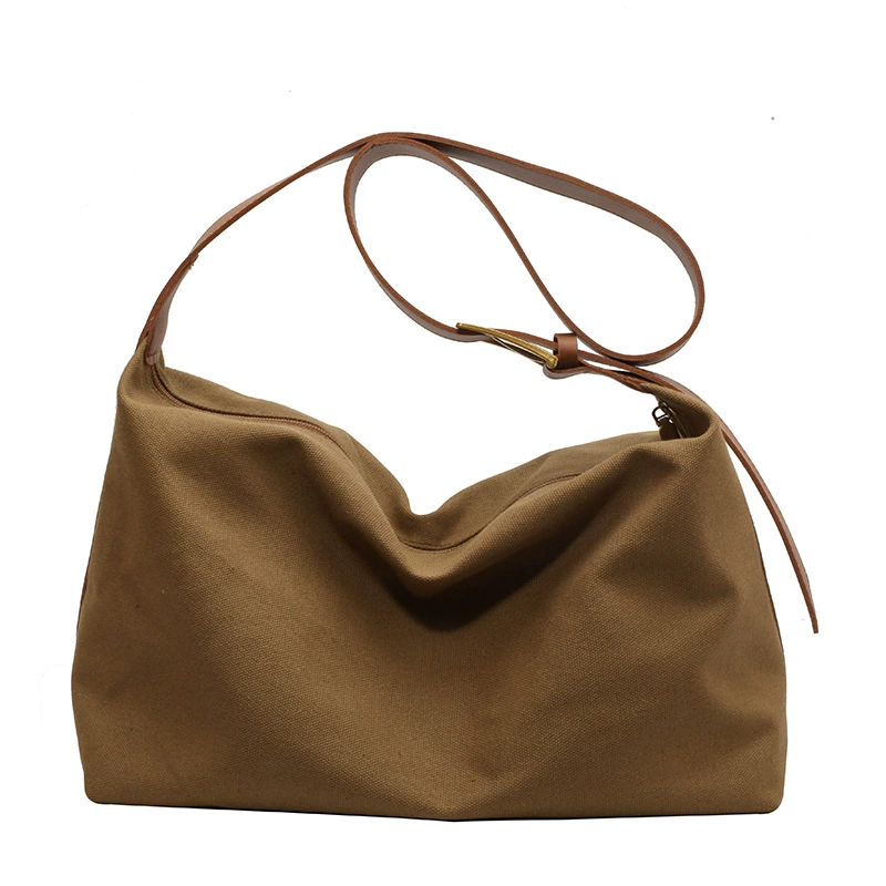 Summer capacious shoulder bag, one-shoulder bag, oxford cloth, 2023 collection