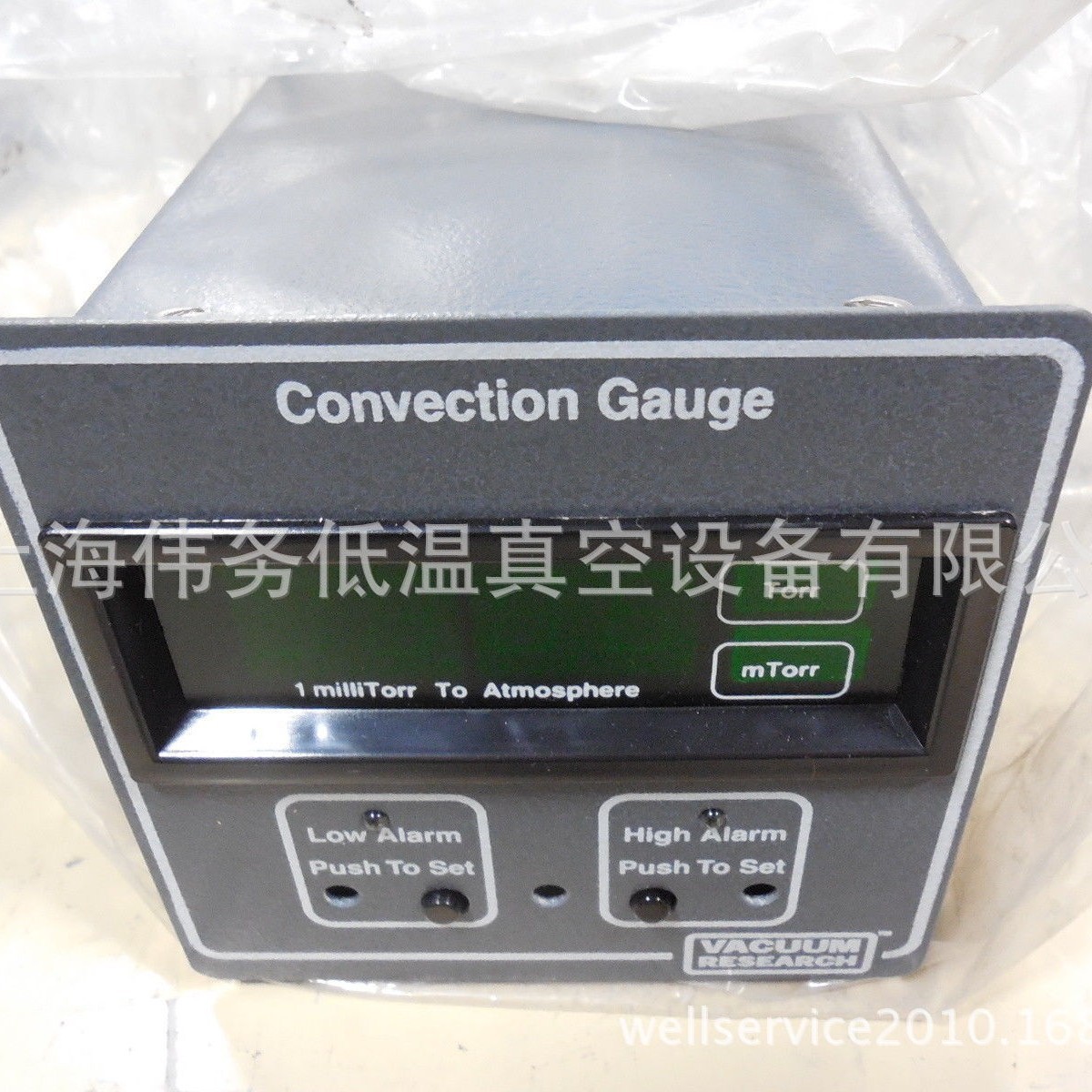 Vacuum Research Convection Gauge Indicator 902171