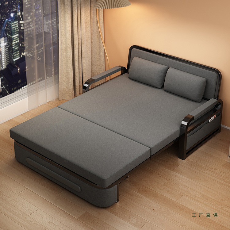 Sofa Bed Foldableing Dual-Purpose 2025 New Small Apartment Removable and Washable Balcony Multi-Functional Single All-In-One Retractable Bed