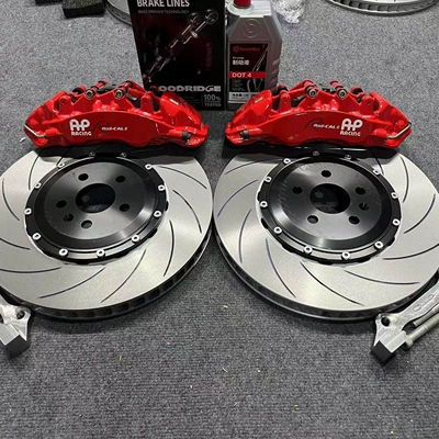 Ap5200/9040/5040 Brake Calipers — Brake caliper cover - ap9560-genuine-dismantled-car-six-pistons-one-pair-of-front-wheels